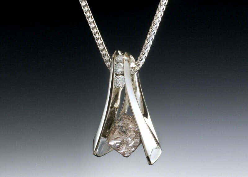 Diamond Crystal Pendant